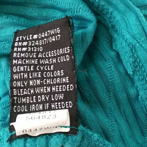 AB Studio xl sleeveless top with liner green - Picture 5 of 5